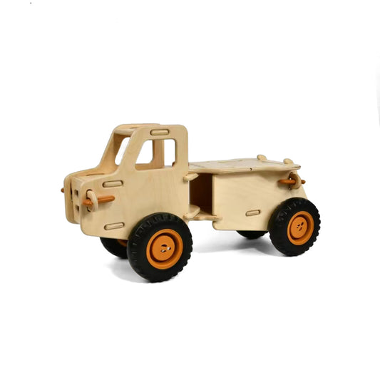 Moover Ride-On Dump Truck Natural & Brown