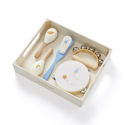 Moover Music Set in Wooden Tray Space