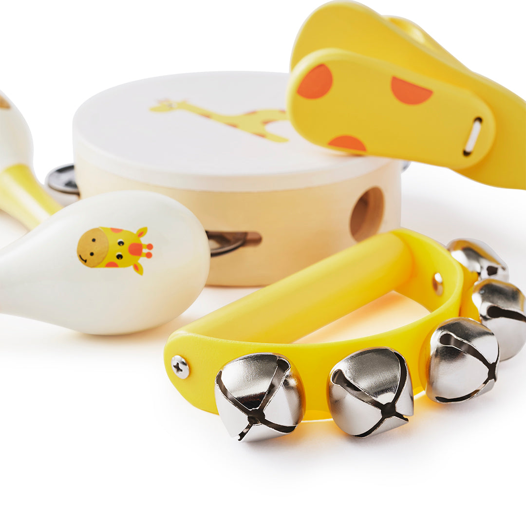 Moover Music Set in Wooden Tray Safari